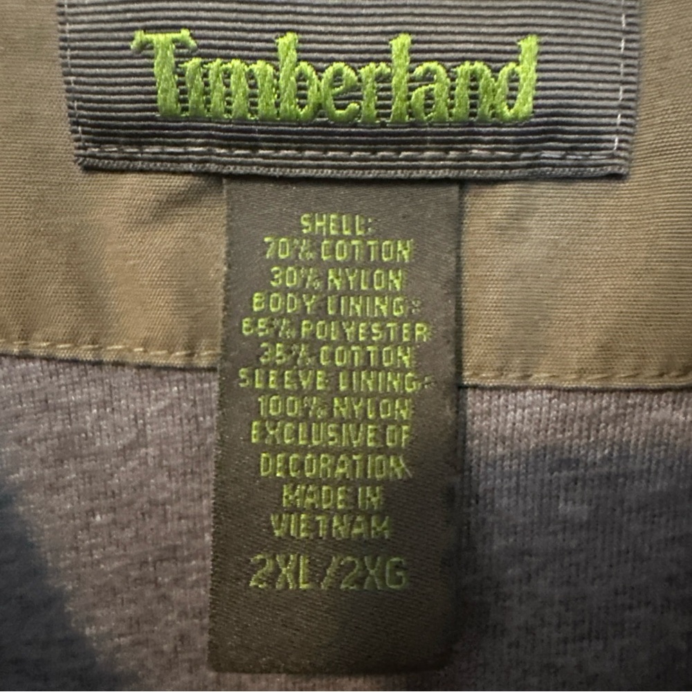 Timberland Jersey Lined Softshell Lightweight Col… - image 3